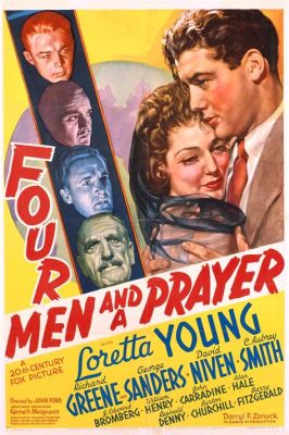  Film Noir Çağrısı:  Four Men and a Prayerin Gerilim Dolu ve Ahlaki Sorgulamalar İçeren Bir Yolculuğu!